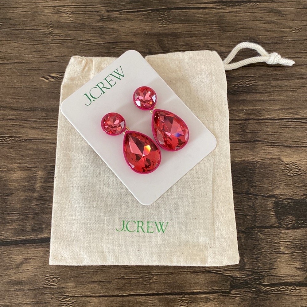 J. Crew Jamie Double Drop Earrings - Picture 4 of 8